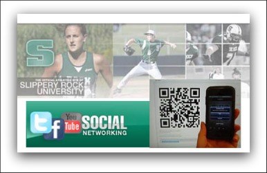 AROUND THE (CoSIDA) NATION: At Slippery Rock, QR Code provides fast break to Web sites, sports stats
